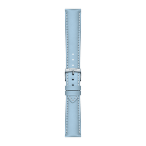 Bracelet Officiel Tissot Cuir Bleu Entre-Cornes 18 mm