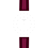 Bracelet Officiel Tissot Synthétique Rouge Entre-cornes 18 mm