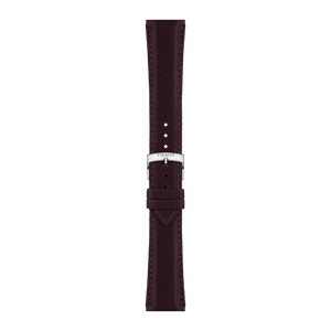 Bracelet Officiel Tissot Tissu Marron Entre-cornes 21 mm