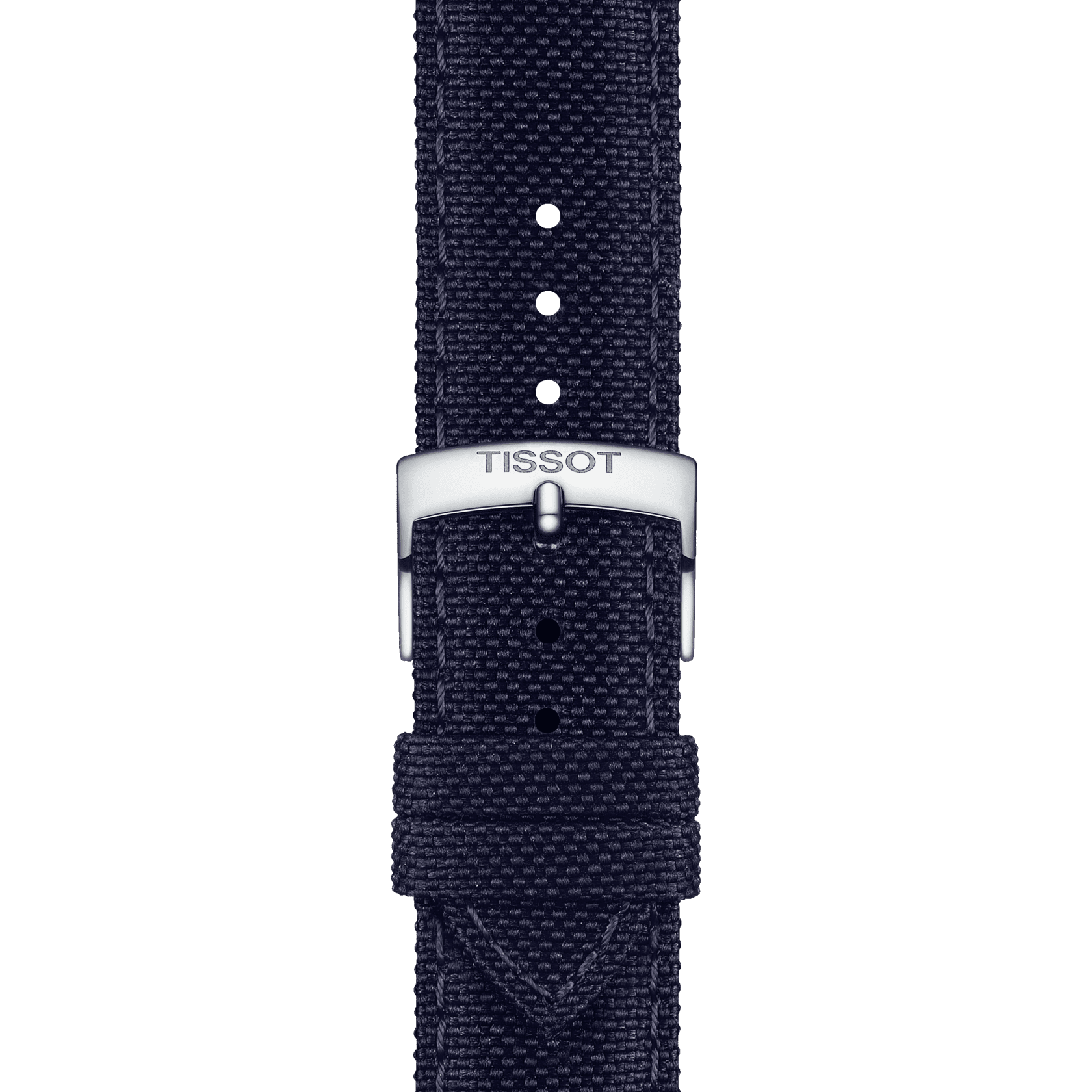 Bracelet Officiel Tissot Tissu Bleu Entre-cornes 21 mm