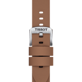 Bracelet Officiel Tissot Synthétique Brun entre-cornes 18 mm