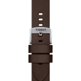 Bracelet Officiel Tissot Synthétique Brun entre-cornes 20 mm