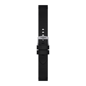 Bracelet Officiel Tissot Synthétique Noir entre-cornes 20 mm