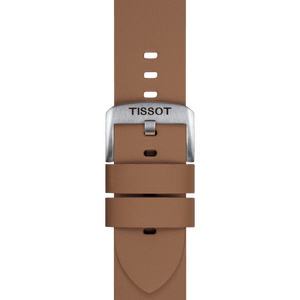 Bracelet Officiel Tissot Synthétique Brun entre-cornes 22 mm