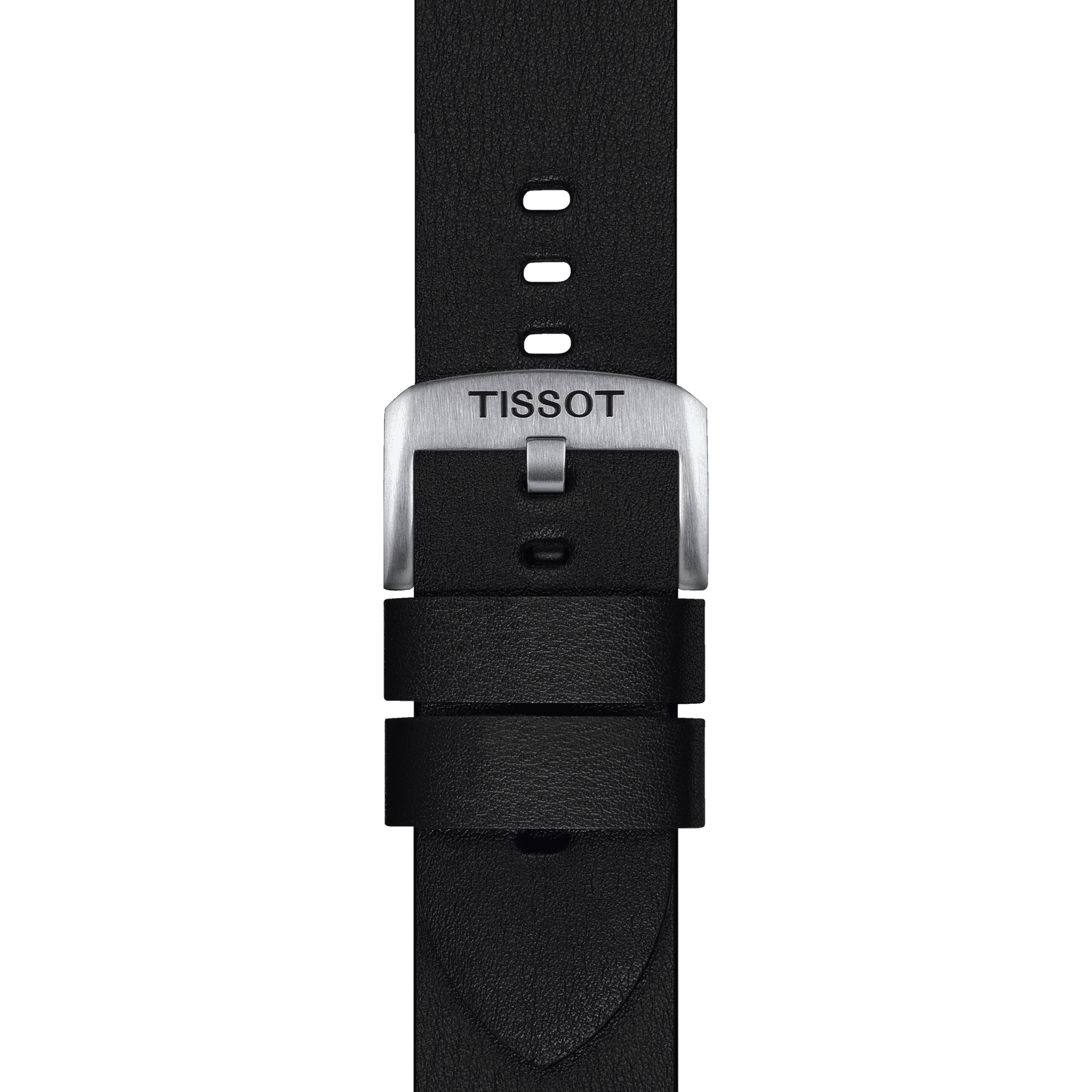 Bracelet Officiel Tissot Synthétique Noir entre-cornes 22 mm