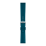 Bracelet Officiel Tissot Cuir Turquoise Entre-cornes 18 mm