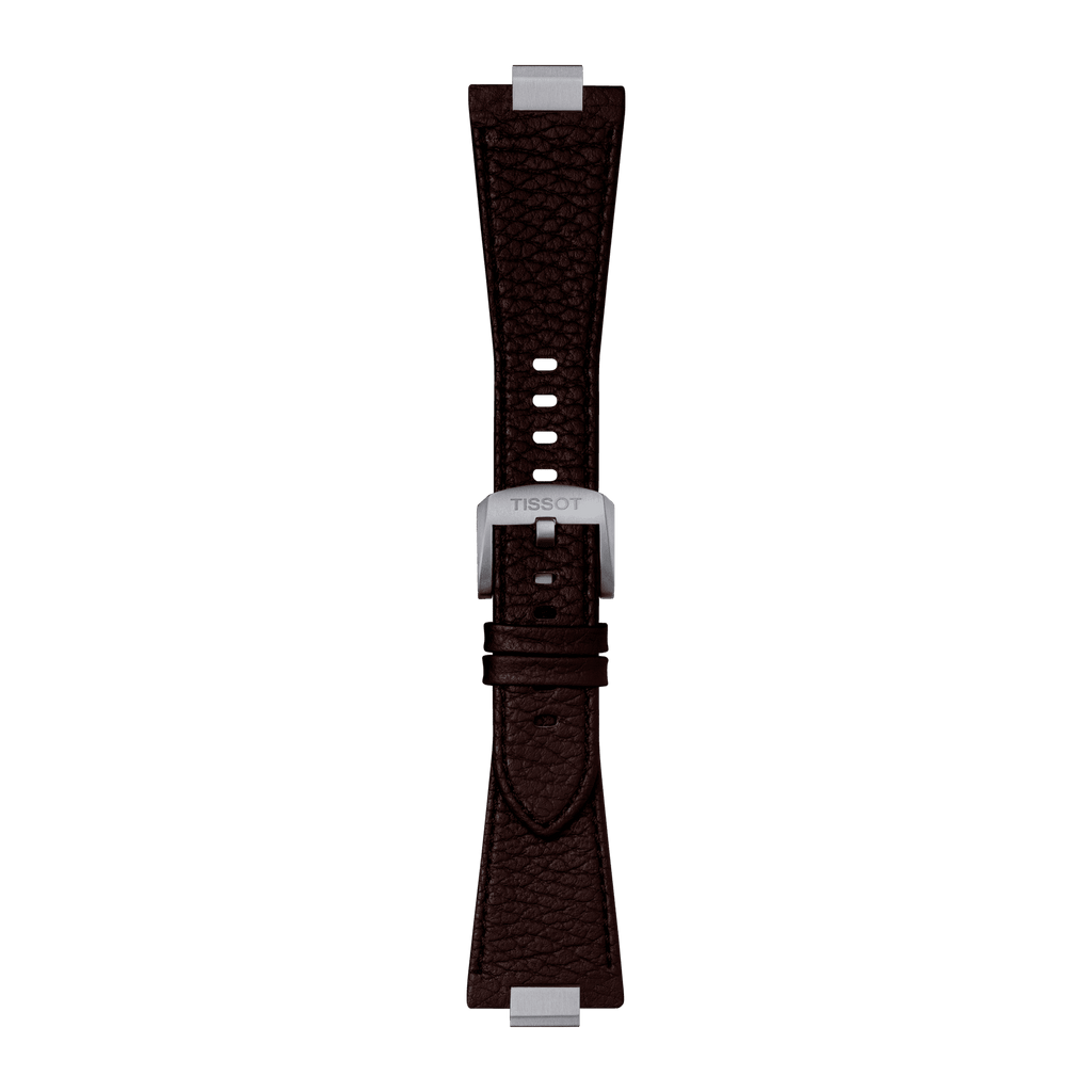Bracelet officiel Tissot PRX cuir marron