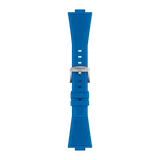 Bracelet Officiel Tissot PRX Caoutchouc Bleu