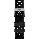 Bracelet officiel Tissot caoutchouc noir entre-cornes 20 mm