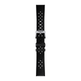 Bracelet officiel Tissot caoutchouc noir entre-cornes 20 mm