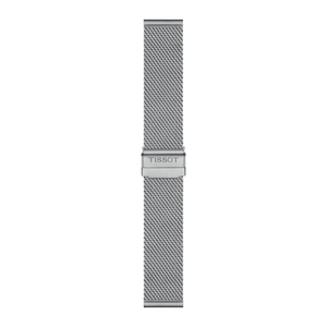 Bracelet officiel Tissot acier milanais entre-cornes 18 mm