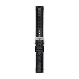 Bracelet officiel Tissot tissu noir entre-cornes 20 mm