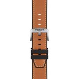 Bracelet Officiel Tissot Cuir Brun entre-cornes 23 MM