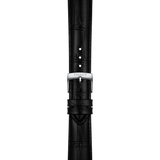 Bracelet Officiel Tissot Cuir Noir Entre-cornes 18 mm