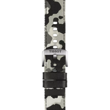 Bracelet officiel Tissot tissu kaki entre-cornes 22 mm