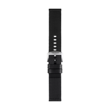 Bracelet officiel Tissot tissu noir entre-cornes 22 mm