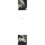 Bracelet officiel Tissot tissu kaki entre-cornes 22 mm