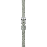 Bracelet Officiel Tissot Synthétique Gris Entre-cornes 9 mm