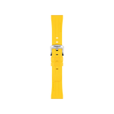 Bracelet Officiel Tissot Silicone Jaune Entre-cornes 20 mm