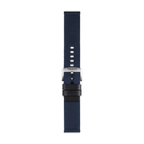 Bracelet officiel Tissot tissu bleu entre-cornes 22 mm