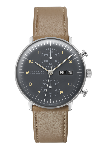 max bill Chronoscope, English Date