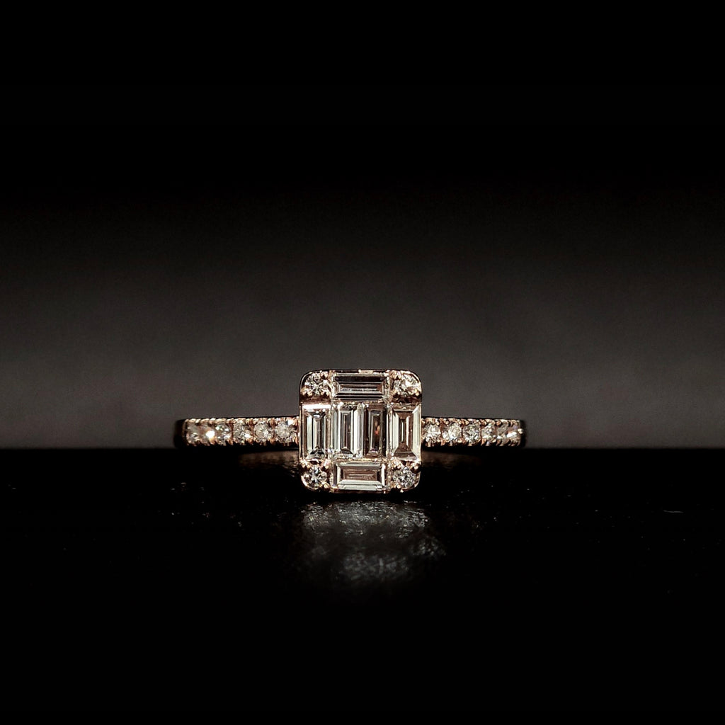 Or Rose 18K & Diamants