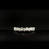 Or Blanc 18K & Diamants