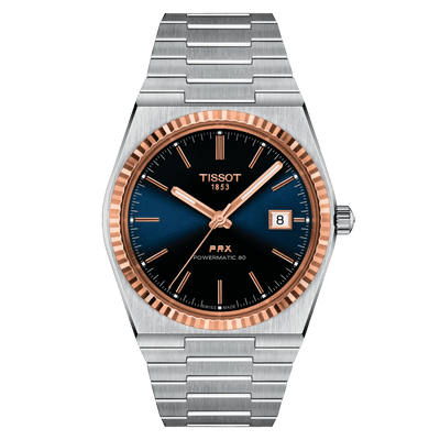 Tissot PRX Powermatic 80 18K Gold bezel